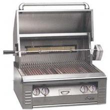 Alfresco Gas Grills Classic 30 Inch Natural Gas Grill With Rotisserie - Built In