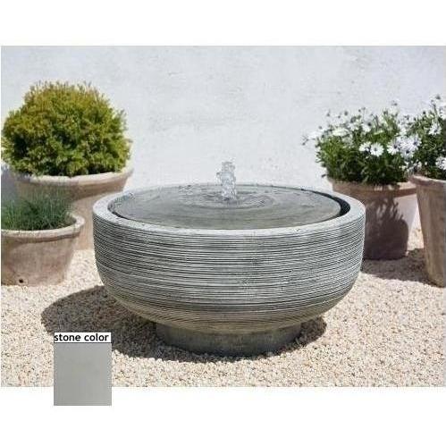Campania Girona Fountain - Natural Finish