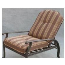 Cast Shadows Cast Aluminum Patio Club Recliner - Upgraded Replacement Cushion