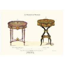 Antique Tables Poster Print