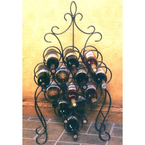 Dark Pewter Wine Rack