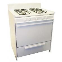 Haier HGRA301AAWW 30 Inch Free-Standing Gas Range With Pilot Ignition White