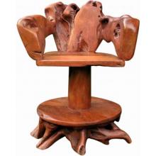 Groovy Stuff Teak Wood Root Bar Stool