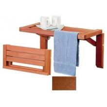 A&B Accessories Recycled Plastic Spa Folding Table - 48 Inch Red