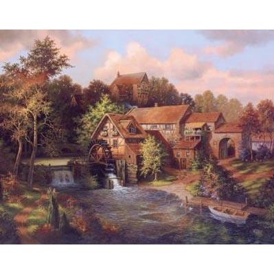 The Old Mill Poster Print