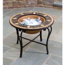 Alfresco Home Outdoor Lounge Table Base - 30 Inch Round