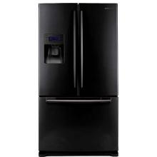 Samsung Refrigerator With French Doors, 26 Cu. Ft. Black - Samsung RF26XABBP