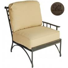 Windham Castings Provence Casual Back Left Chair Frame Only, Mocha