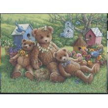 Pansy, Daisy And Viola Poster Print