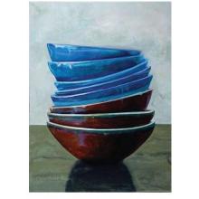 Balance Of The Bowls VI Poster Print