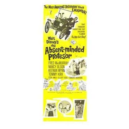 The Absent Minded Professor Poster Print