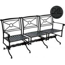 Windham Castings Windsor Aluminum Settee