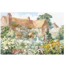 The Cottage In Summer Poster Print