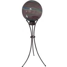 Alpine Glowing Gazing Globe Brown With Metal Stand