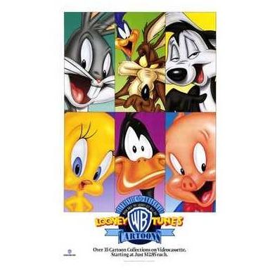 Looney Toons Collection Poster Print