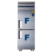 Everest ESFH2 Single Solid Split Door Upright Reach-In Freezer