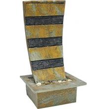 Alpine Desert Stone: Elegant Tabletop Fountain