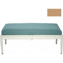 Windham Castings Nikko Double Ottoman Cushion , Canvas Wheat L