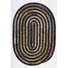 Colonial Mills Montage 2 X 3 Oval Rug - Ebony