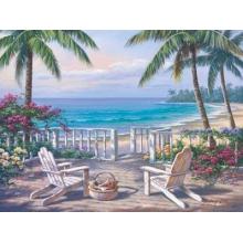 Coastal View Poster Print