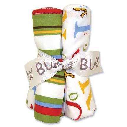 Blooming Bouquet 4-Pack Burp Coth Set - Dr Seuss ABC