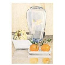 ORANGE HARMONY II Poster Print