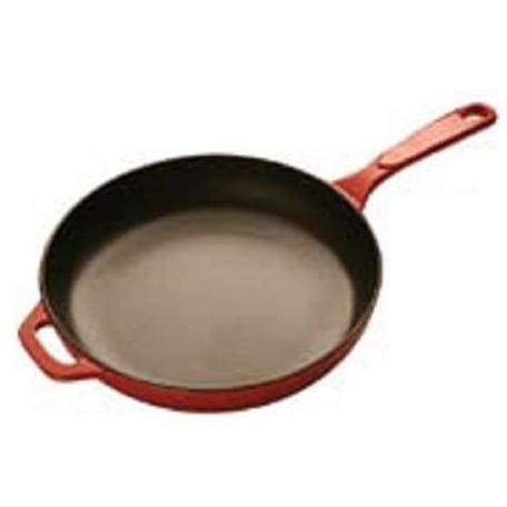 Lodge Enamel Cast Iron Skillet Island Spice (gradated Red)