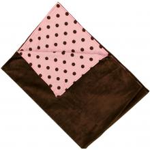 Maya Dot Velour Blanket