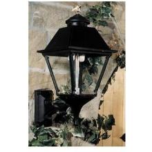 Gas Light America GL300 Cast Aluminum Natural Gas Light With Open Flame Burner On Wall Mount