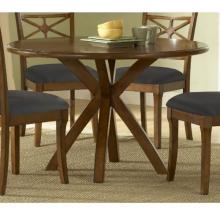 Hillsdale Tailored Collection 48 Inch Round Dining Table - Brown Cherry