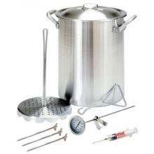 Bayou Classic 30 Quart Aluminum Turkey Fryer Pot With Rack