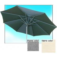 Shade Trends Durango 11 Ft X 8 Collar Auto Tilt Premium Market Umbrella - Linen Beige