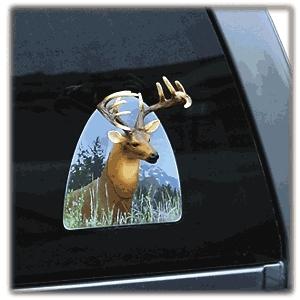 REP Deer 3D Window Decal