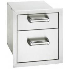 Fire Magic Echelon Flush-Mounted Stainless Double Drawer