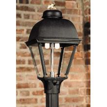 Gaslite America GL2000 Cast Aluminum Manual Ignition Natural Gas Light With Dual Mantle Burner For Post Mount