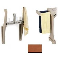 A&B Accessories Redwood Towel Holder 26 Inch