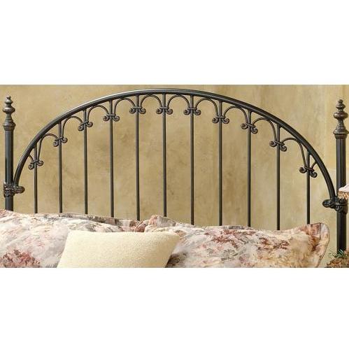Hillsdale Kirkwell Brushed Bronze Metal Post Headboard Without Frame - King - 1038-670 Hillsdale Kirkwell Brushed Bronze Metal Post Headboard Without Frame - King - 1038-670