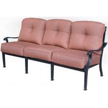 Darlee Charleston Cast Aluminum Sofa With Cushions