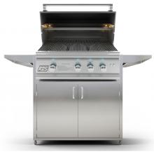 RCS Gas Grill Saber EL Series 30 Inch Propane Gas Grill On Cart