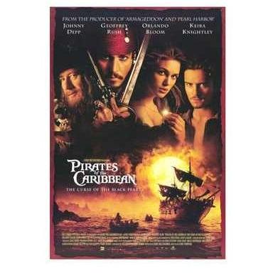 Pirates Of The Caribbean: The Curse Of T Poster Print