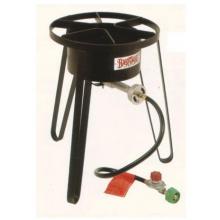 Bayou Classic High Pressure Gas Burner Tall Cooker With Full Windscreen