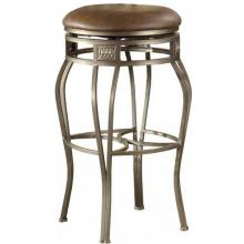 Hillsdale Montello 26 Inch Backless Swivel Counter Stool - Old Steel