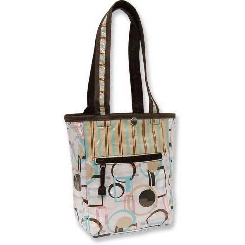 Cocoa Dots Mini Tulip Tote