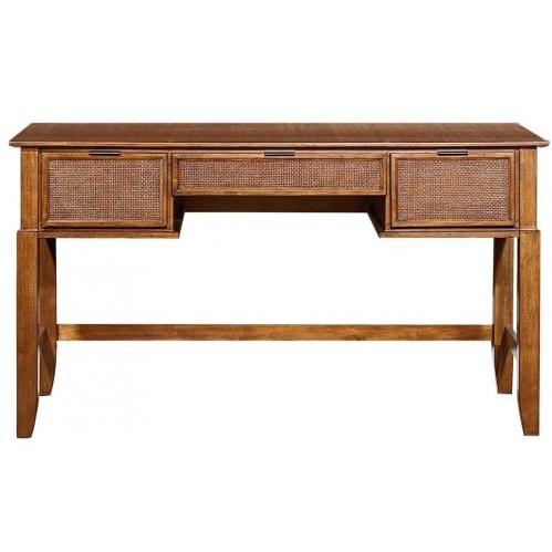 Home Styles Jamaican Bay Executive Desk - Soft Mahogany - 5535-15