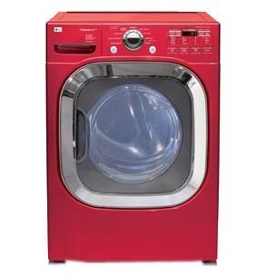 LG Electric Dryer Front Control Ultra-Capacity, 7.4 Cu Ft - Red