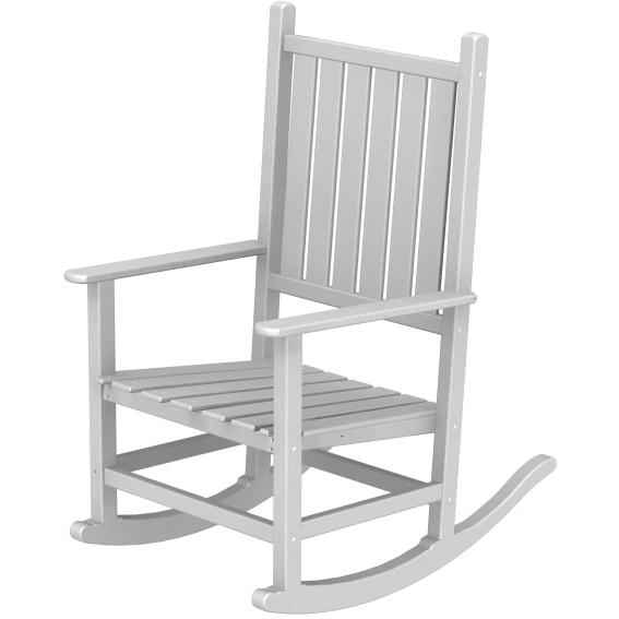 Poly-Wood Recycled Plastic Wood Traditional Rocking Chair