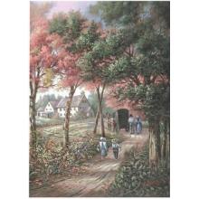 Evening Shadows Poster Print