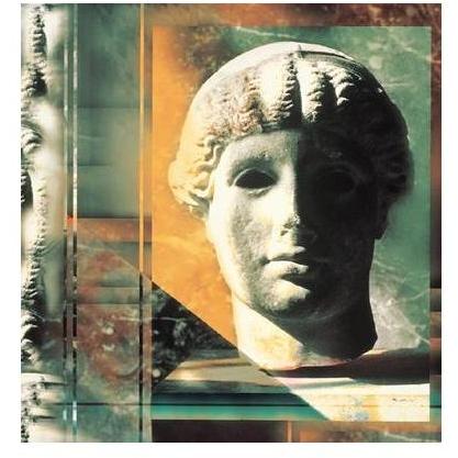 Composite Of Statue S Head Poster Print