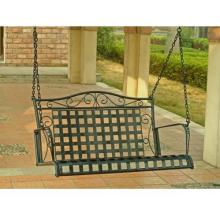 International Caravan Knock Down Iron Porch Swing - Antique Black