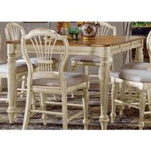 Hillsdale Wilshire Counter Height Gathering Table - Antique White